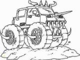 Monster Truck Coloring Pages to Print Get This Line Monster Truck Coloring Pages 6976