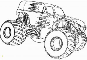 Monster Truck Coloring Pages to Print Monster Truck Coloring Pages