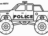 Monster Truck Police Car Coloring Page Police Monster Truck Coloring Pages Video Colors Vehicles