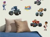 Monster Truck Wall Mural Blaze and the Monster Machines Peel and Stick Wall Decal