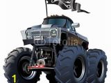 Monster Truck Wall Mural Cartoon Monster Truck Wall Mural