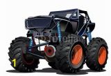 Monster Truck Wall Mural Cartoon Monster Truck Wall Mural