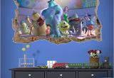 Monsters Inc Wall Mural Monsters Inc All Monsters Hd Wallpaper