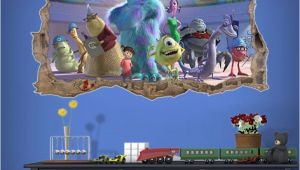 Monsters Inc Wall Mural Monsters Inc All Monsters Hd Wallpaper