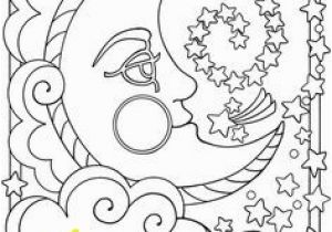 Moon and Stars Coloring Pages Printable 161 Best Sun Moon and Stars Coloring Images On Pinterest