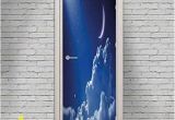 Moon and Stars Wall Mural Amazon Night Sky Door Wall Mural Wallpaper Stickers