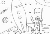 Moon Coloring Pages for Preschoolers Space Pictures for Kids to Color