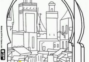 Morocco Coloring Pages 500 Best Landscapes Houses & Buildings Coloring Images