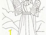 Moses 10 Commandments Coloring Page 58 Best Moses Ten Mandments Images On Pinterest