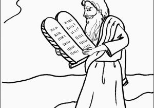 Moses 10 Commandments Coloring Page Moses Ten Mandments Coloring Pages New 10 Mandments Coloring10