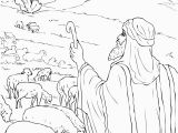 Moses &amp; the Burning Bush Coloring Pages Free Printable Moses Coloring Pages for Kids