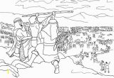 Moses and Joshua Coloring Pages israelites Battle Against Amalek Colouring Page Google Search