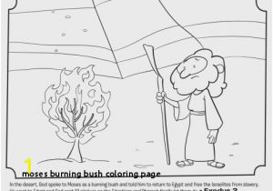 Moses and the Burning Bush Coloring Pages 27 Moses Burning Bush Coloring Page