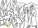 Moses and the Burning Bush Coloring Pages 479 Best Kids Moses Images On Pinterest In 2018