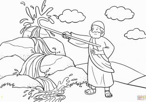 Moses and the Burning Bush Coloring Pages Moses Burning Bush Coloring Page Inspirational Moses Burning Bush