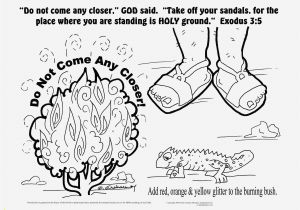 Moses and the Burning Bush Coloring Pages School Coloring Pages for 3 5 Years Captivating 27 Moses and the