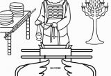 Moses and the Tabernacle Coloring Page Coloring Moses Pages Tabernacle 2020