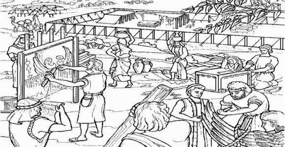 Moses and the Tabernacle Coloring Page Moses and the israelites Build the Tabernacle Coloring