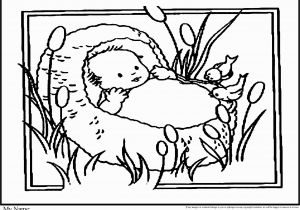 Moses Coloring Pages for Sunday School Coloring Page Baby Moses Sunday School