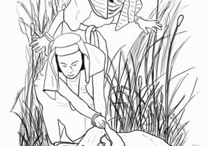 Moses Coloring Pages for Sunday School Sunday School Moses Bible Coloring Pages