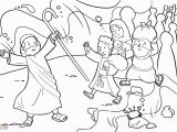 Moses Parting the Red Sea Coloring Page Moses Parting Sea Coloring Pages Coloring Home