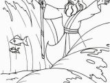 Moses Parting the Red Sea Coloring Page Moses Parting the Red Sea Coloring Page Coloring Home