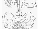 Moses Parting the Red Sea Coloring Page Moses Parting the Red Sea Coloring Page Coloring Pages