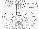 Moses Parting the Red Sea Coloring Page Moses Parting the Red Sea Coloring Page Coloring Pages