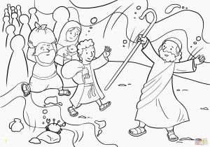 Moses Parting the Red Sea Coloring Page Printable Coloring Pages Moses Parting the Red Sea