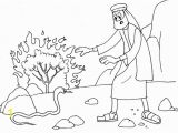 Moses Staff Turns Into A Snake Coloring Pages Coloring Page Moses S Rod Became A Serpent Frompo