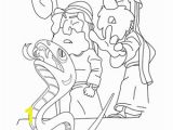 Moses Staff Turns Into A Snake Coloring Pages Moses and the Staff that Turned to A Snake Coloring Page