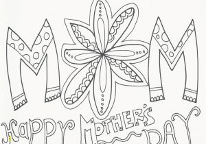 Mother Day Color Pages Printable Happy Mothers Day Coloring Page Agmc