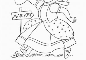 Mother Goose Nursery Rhymes Coloring Pages Bluebonkers Nursery Rhymes Coloring Page Sheets to