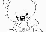 Mother S Day Hearts Coloring Pages Love Bear Coloring Pages