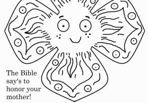 Mothers Day Coloring Page for Sunday School Sunday School Coloring Pages