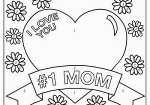 Mothers Day Coloring Pages Printable I Love You Mom