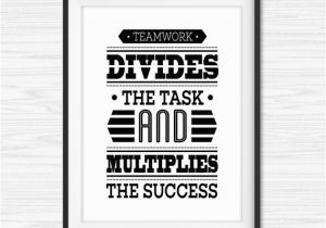 Motivational Wall Murals Fice Wall Art Teamwork Quotes Printable Success Quotes