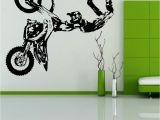 Motocross Wall Murals Free Shipping Stunt Bike Motorbike X Games Mx Motorcross Dirt Bike