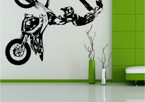 Motocross Wall Murals Free Shipping Stunt Bike Motorbike X Games Mx Motorcross Dirt Bike