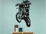 Motocross Wall Murals Motocross Wall Stickers 3d Hollow Out Motorcycle Vinyl Adhesive