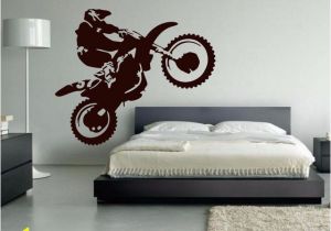 Motorbike Wall Murals for Boys Room Kids Bedroom Decor Wall Art Decoration Motorbike Wall