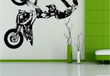 Motorbike Wall Murals Free Shipping Stunt Bike Motorbike X Games Mx Motorcross Dirt Bike