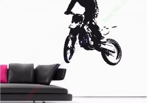Motorbike Wall Murals Motocross Moto Dirty Bike Motorbike Wall Art Sticker Decal Home Diy