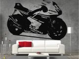 Motorbike Wall Murals Yamaha Petronas Moto Gp Racing Motor Bike Vinyl Sticker Wall