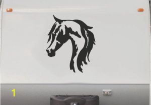 Motorhome Murals Equestrian Horse Horseback Riding Trailer Camping Rv Camper Vinyl