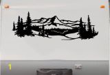 Motorhome Murals Lake Trees Mountains Rv Camper Vinyl Decal Sticker Graphic Custom