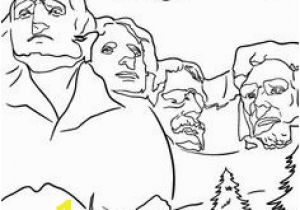 Mount Rushmore Coloring Page 12 Best President S Day Coloring Sheets Images On Pinterest
