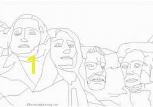 Mount Rushmore Coloring Page 31 Best Activities for Mount Rushmore Images