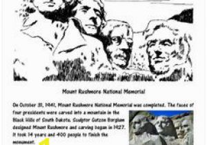 Mount Rushmore Coloring Page 31 Best Activities for Mount Rushmore Images
