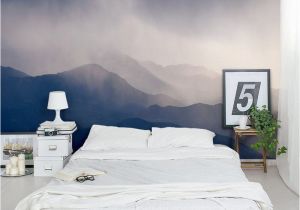Mountain Mural On Wall Misty Mountains 8 X 144" 3 Piece Wall Mural